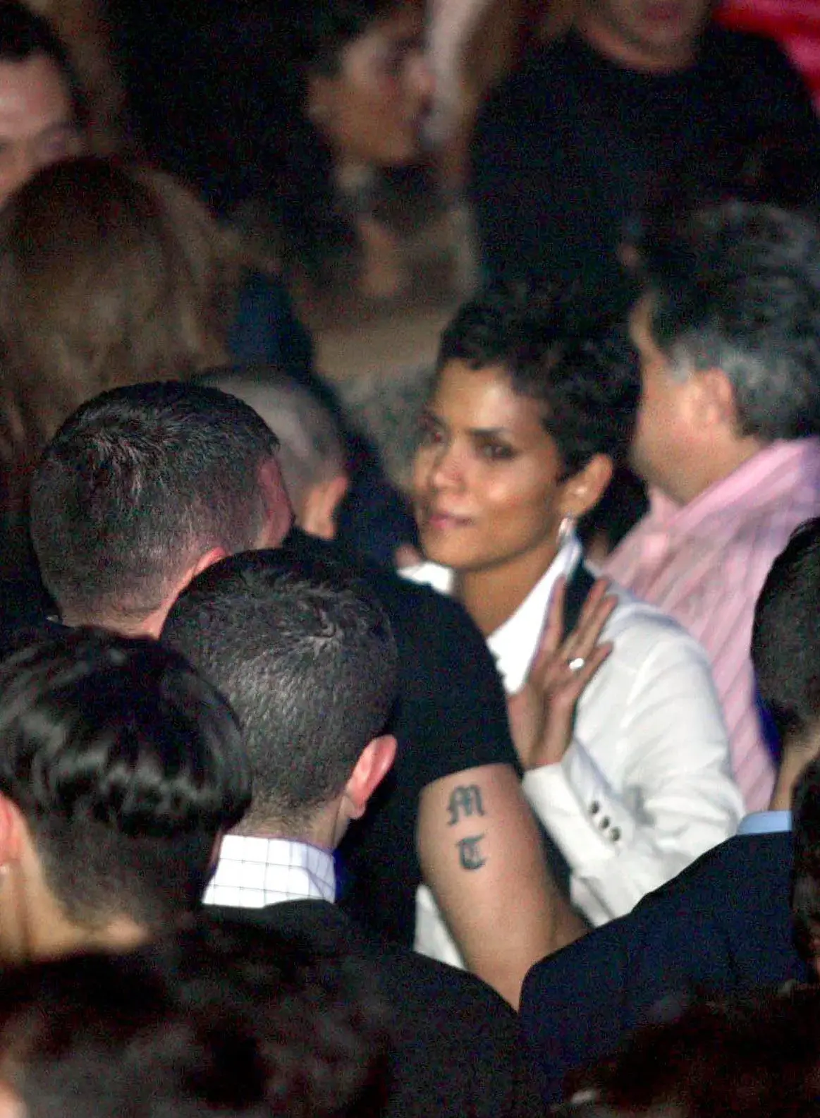 Halle Berry at Los Angeles film premiere, February 2003