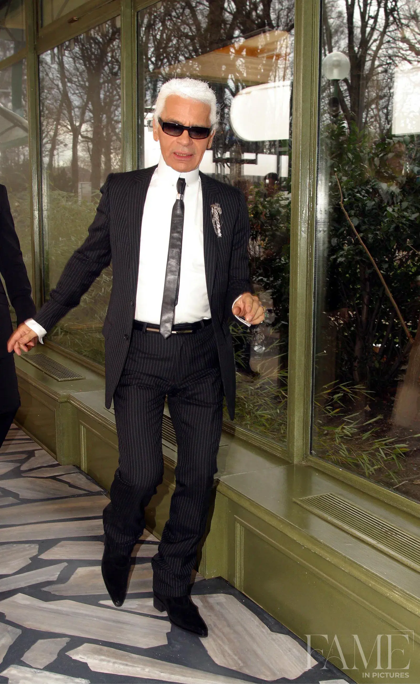 Karl Lagerfeld at Chanel Haute Couture Show