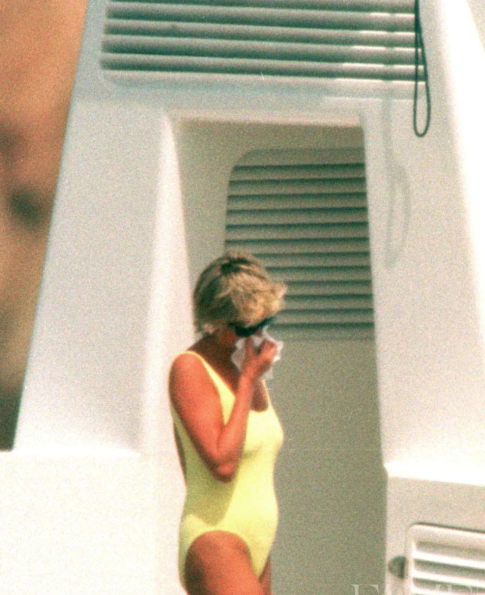 Princess Diana and Dodi Al Fayed on holiday in Sardinia in August 1997
