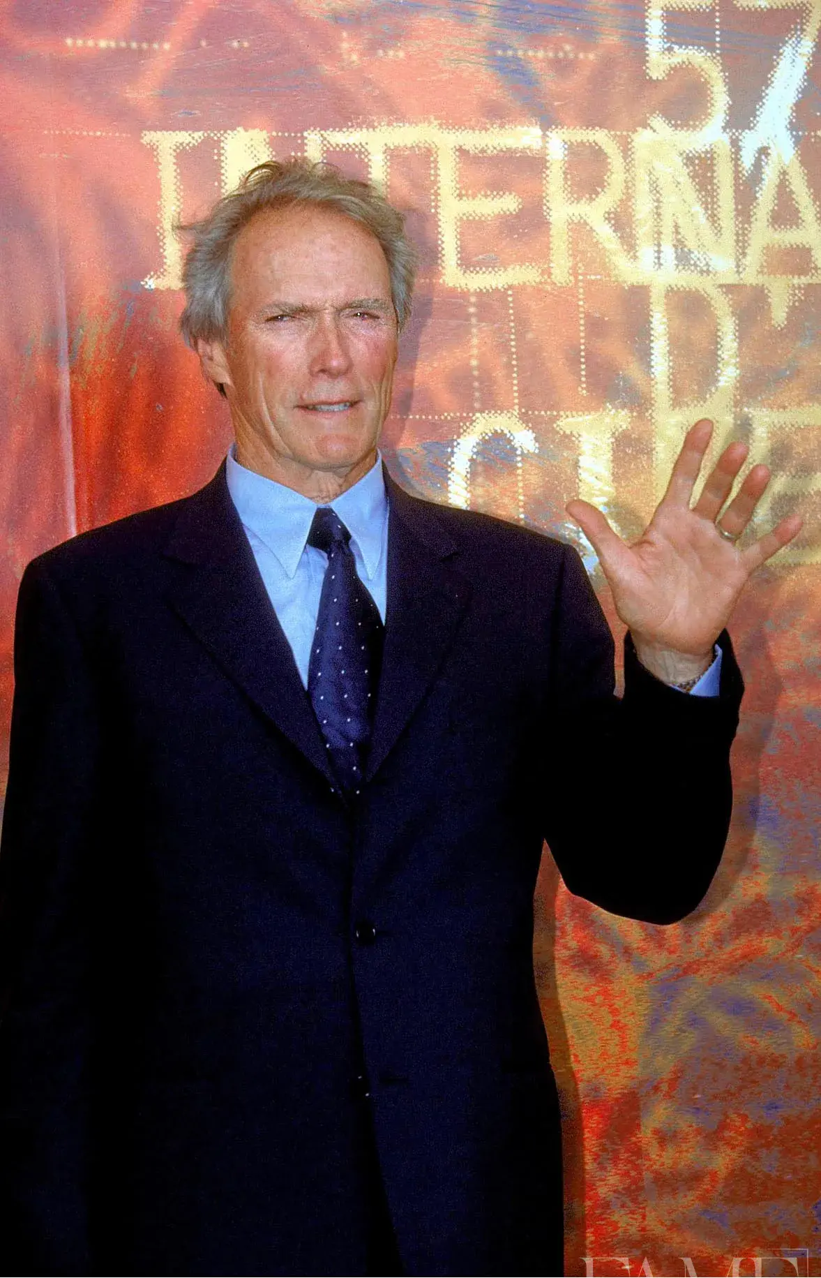 Actor Clint Eastwood attends the opening of the Venice International Film Festival.