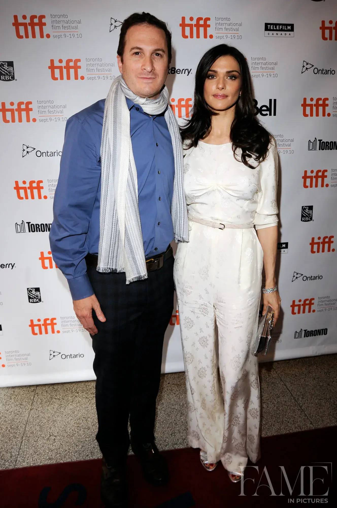 Darren Aronofsky and Rachel Weisz at the Toronto International Film Festival in 2010