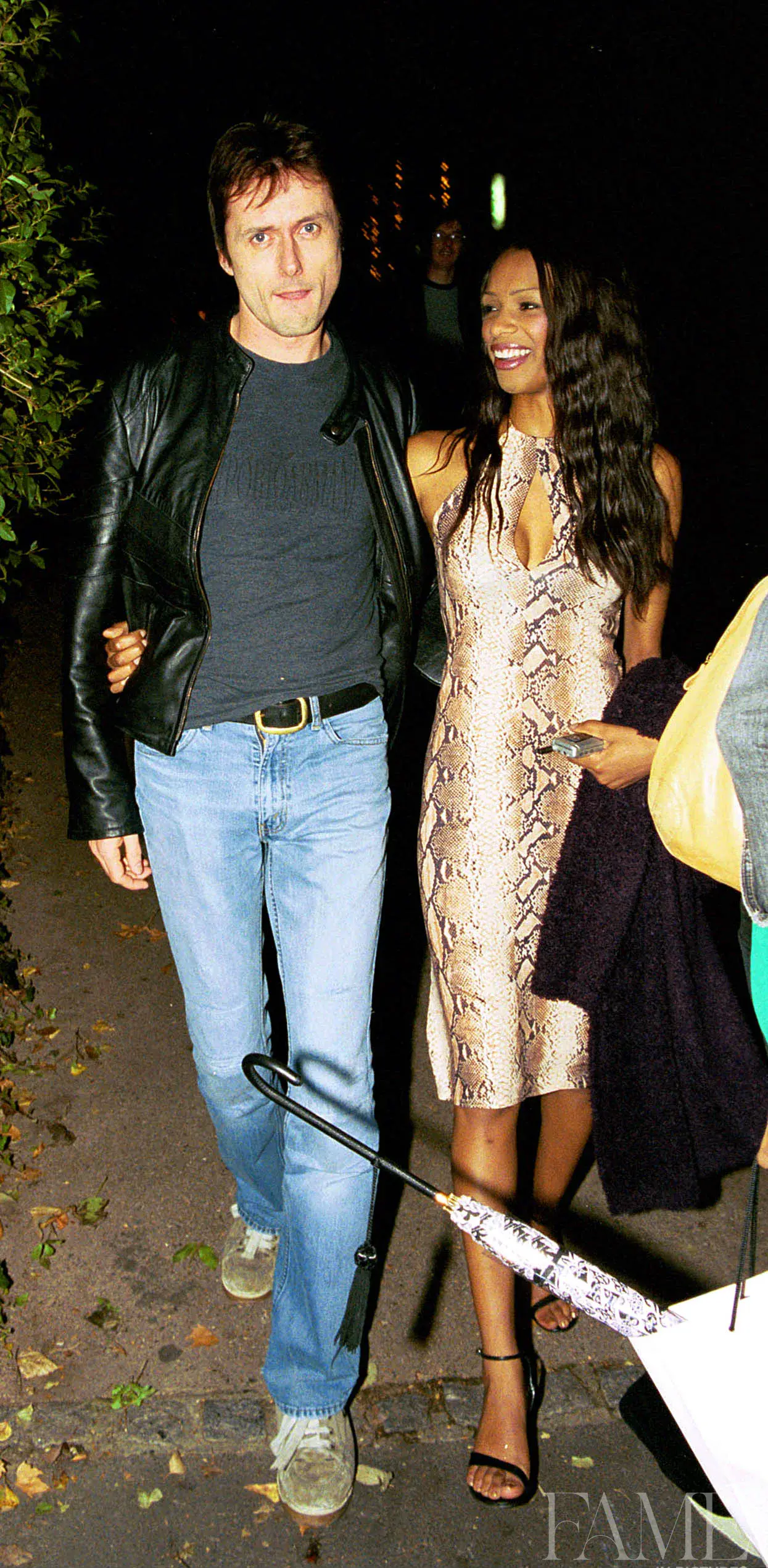 Brett Anderson at the FROSTFRENCH fashion show in London in 2002