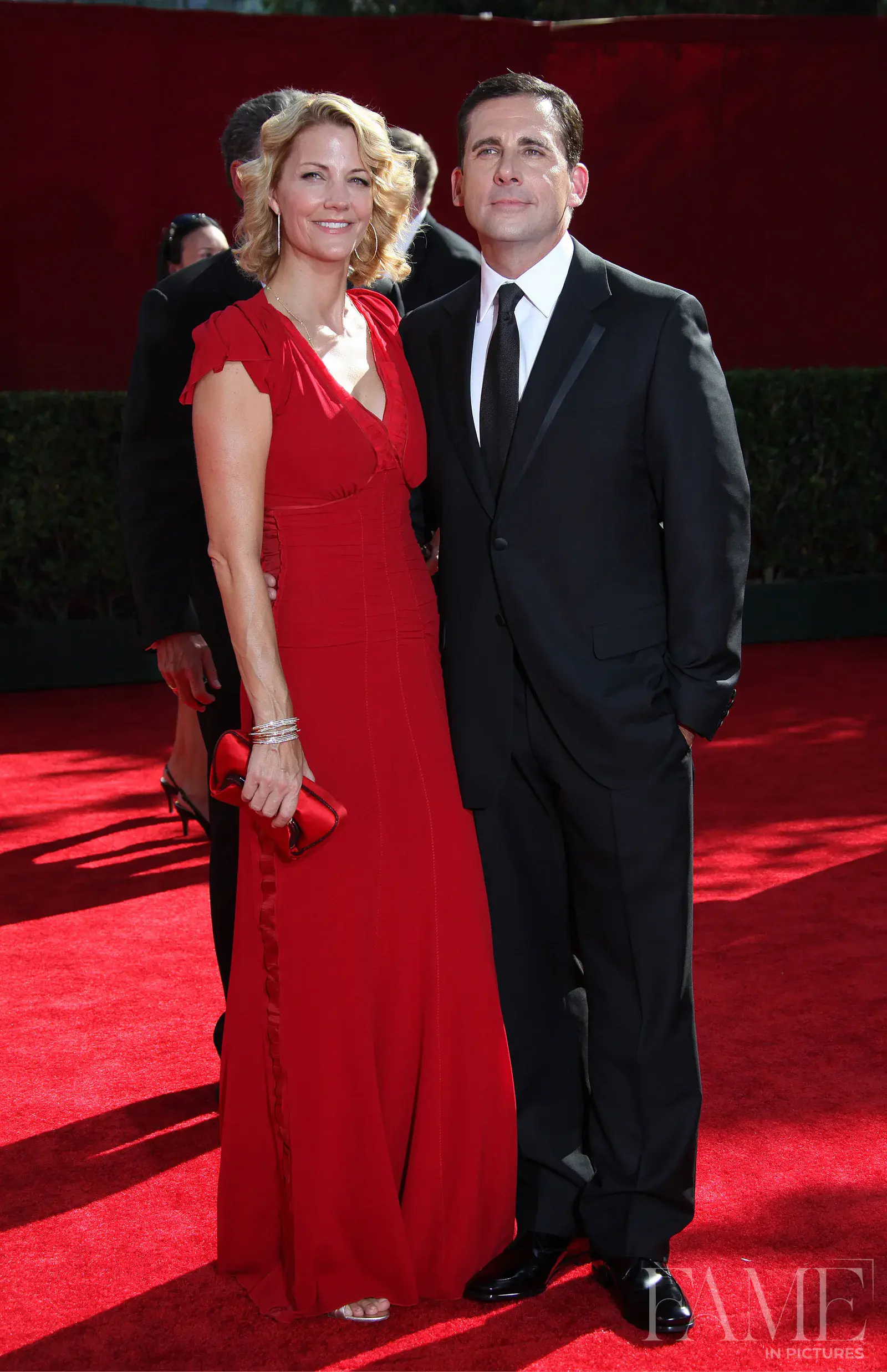 Steve Carell and Nancy Carell at the 61st Primetime Emmy Awards in Los Angeles in 2009