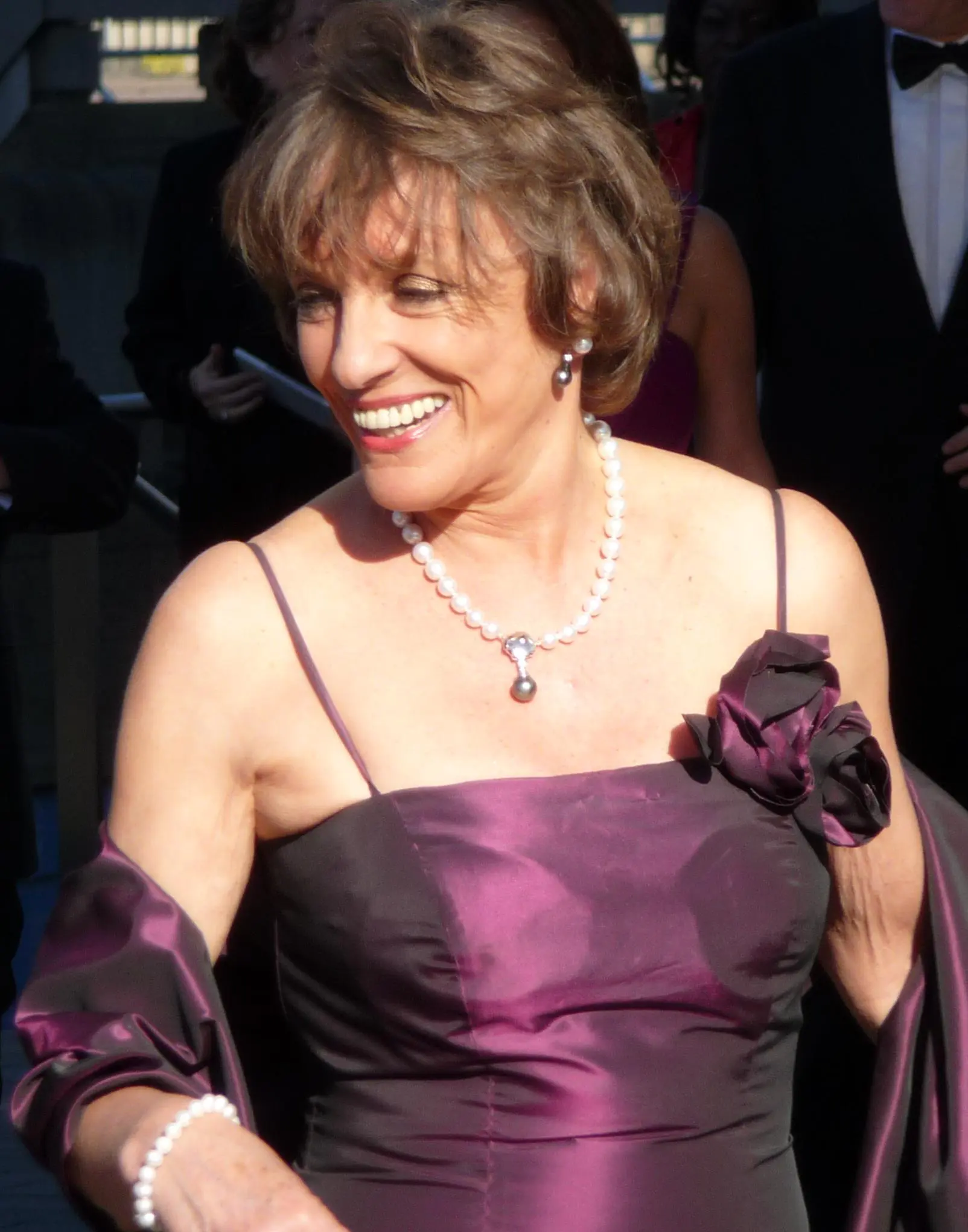 Esther Rantzen smiling at the 2009 BAFTA Television Awards in London